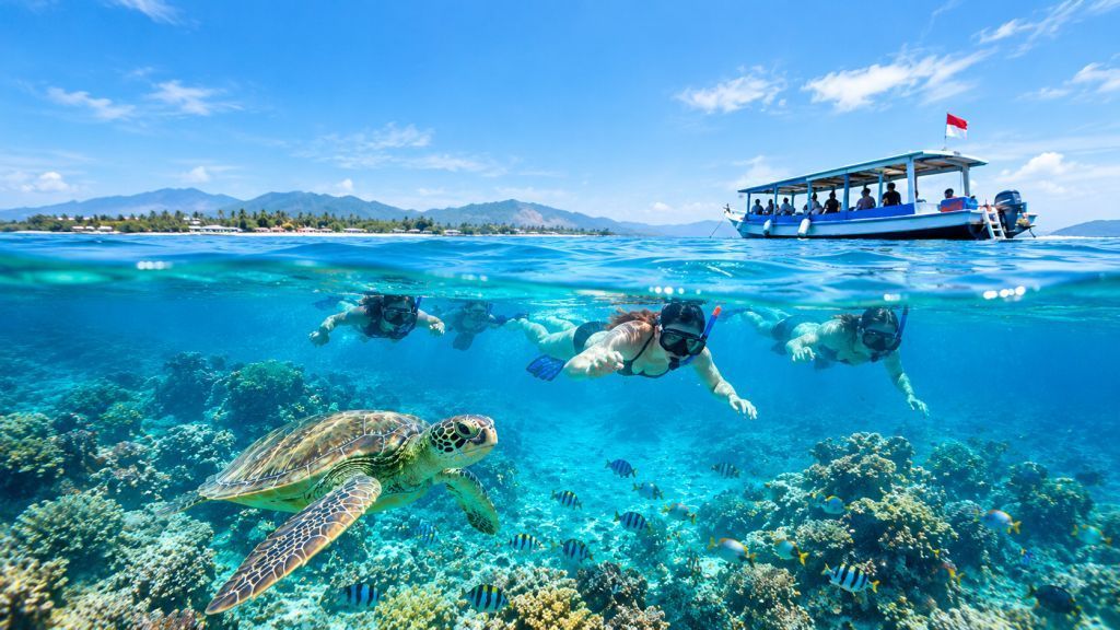 Share Boat Snorkeling Trips 3 Gilis